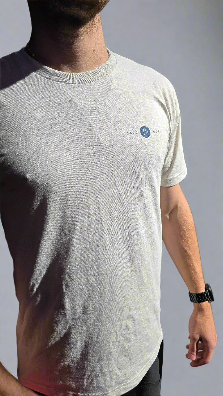 Play Hard Play Hurt "Play Button Logo" Tee