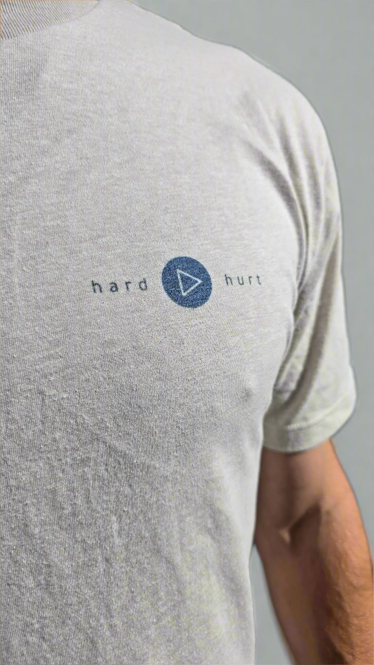 Play Hard Play Hurt "Play Button Logo" Tee